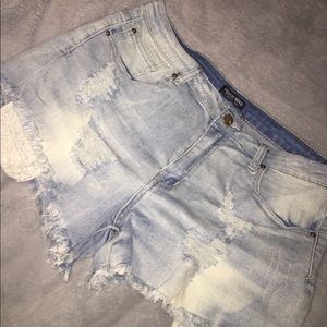 Jean shorts
